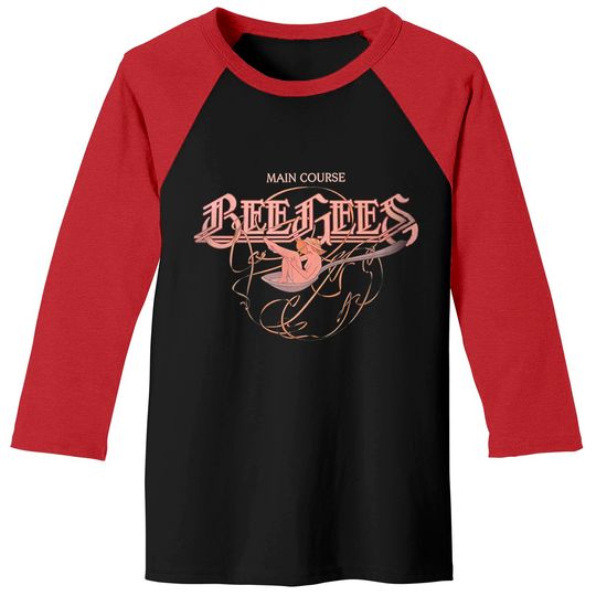 Discover Bee Gees Main Course Baseball Tees