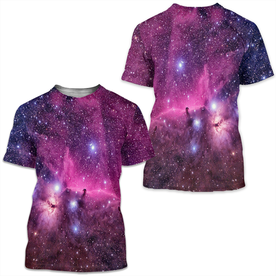Discover Clearance Deals T-Shirt, 2018 Personality Boys Men 3D Graphic Galaxy Printed Short Tee Tops