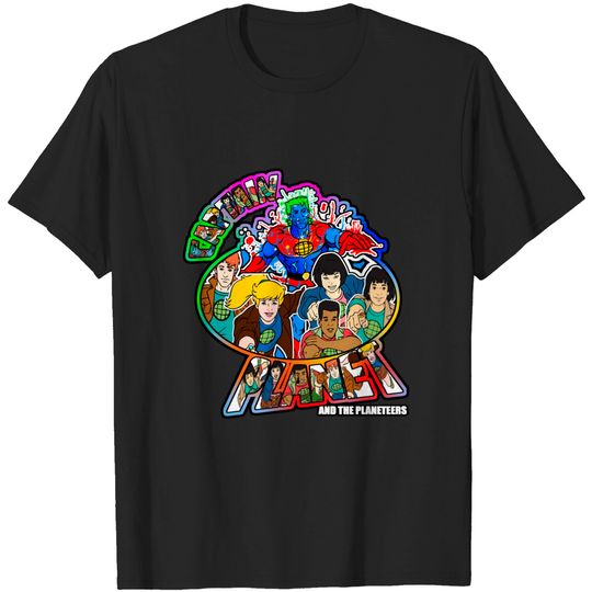 Discover CaptainPlanet - Captain Planet - T-Shirt