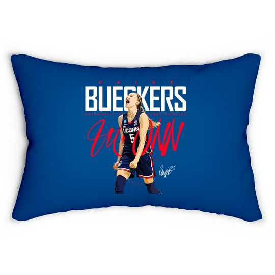Discover Paige Bueckers - Paige Bueckers College Basketball - Lumbar Pillows