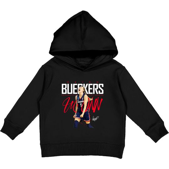 Discover Paige Bueckers - Paige Bueckers College Basketball - Kids Pullover Hoodies