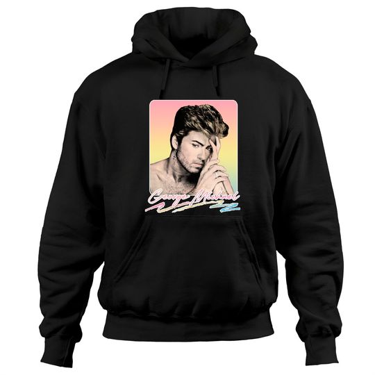 Discover George Michael // Faded Vintage Look // Original Design - George Michael - Hoodies