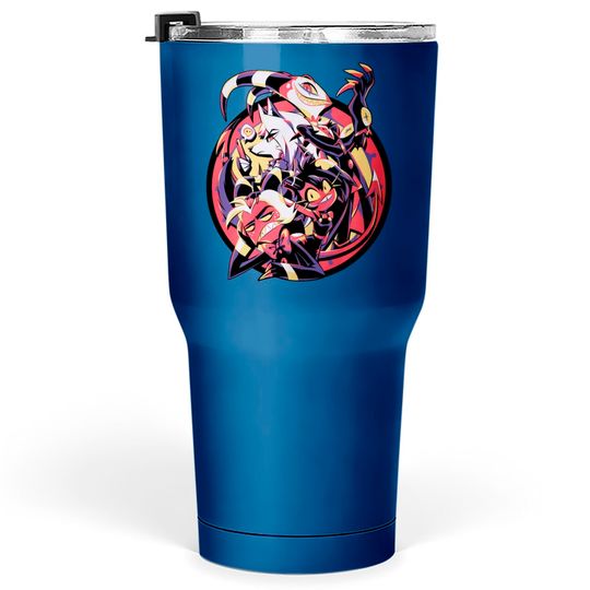 Discover Hazbin Hotel Merch Helluva Boss Group Tumblers 30 oz