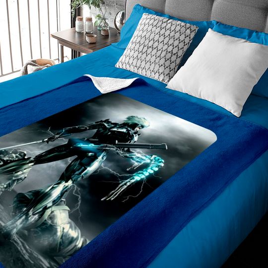 Discover Raiden Spine Metal Gear Rising Revengeance Unisex Baby Blankets