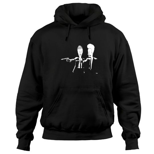 Discover Beavis And Butthead Pulp Fiction - Beavis And Butthead - Hoodies
