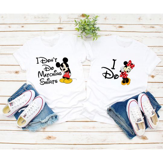 Discover I Do I Dont Do Couples Matching T-Shirt