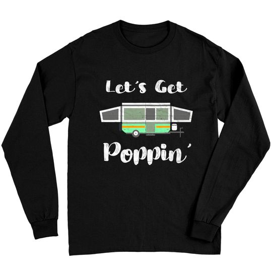 Discover Pop Up Camper Camping Trailer RV Poppin Tent Long Sleeves