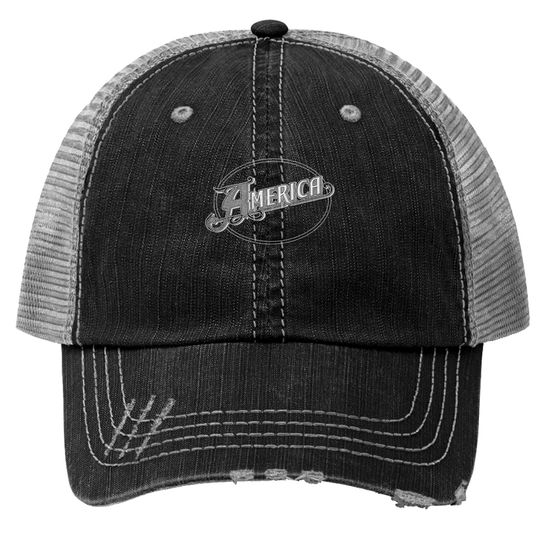 Discover America Band Trucker Hats