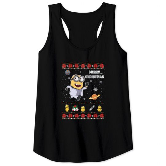 Discover Minions Funny ugly christmas sweater - Ugly Christmas Sweater - Tank Tops