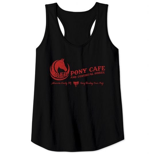 Discover Red Pony Cafe from Longmire - Longmire - Tank Tops