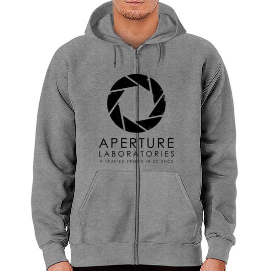 Discover Aperture Science - Portal - Zip Hoodies