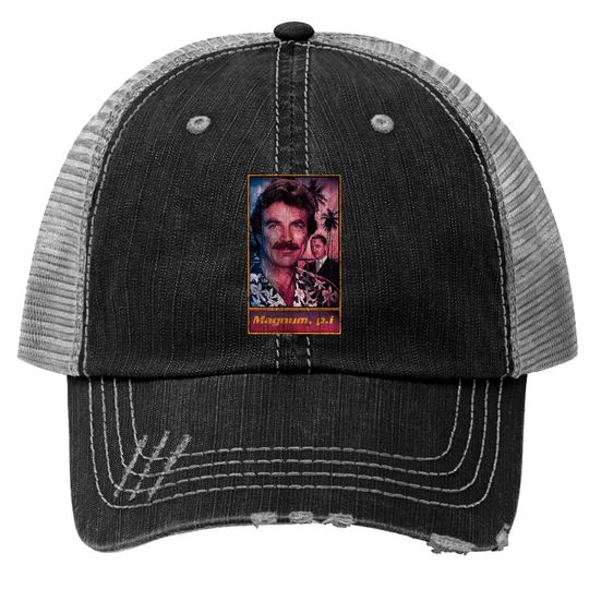 Discover Tom selleck - Magnum Pi - Trucker Hats