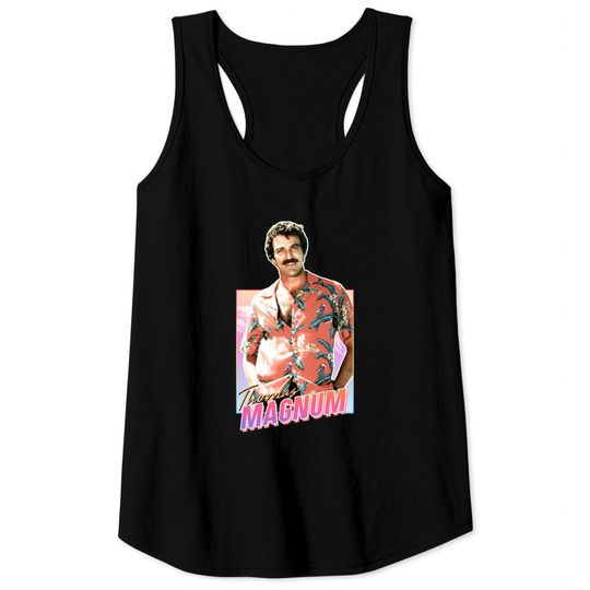 Discover Thomas Magnum - 80s - Magnum Pi - Tank Tops
