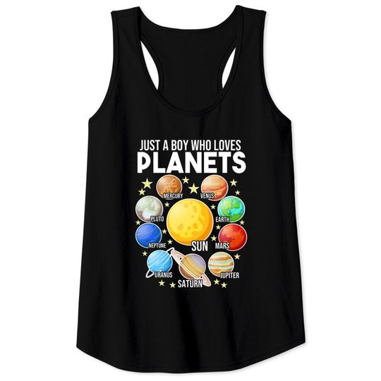 Discover solar system for kids | planet Tank Tops