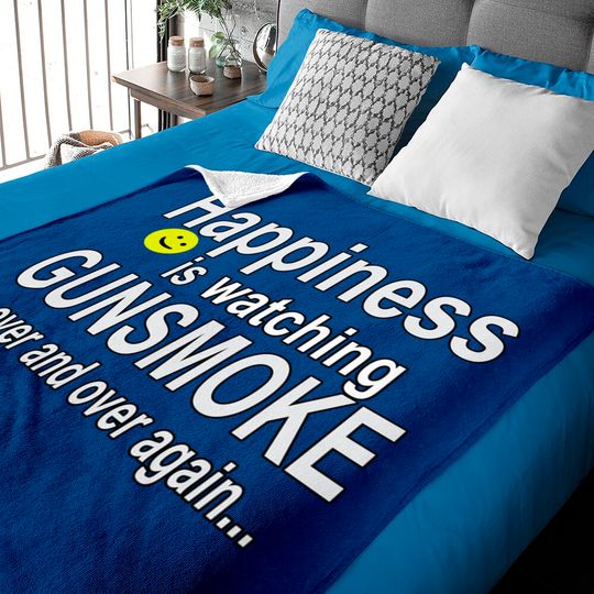 Discover Gunsmoke Dark Baby Blankets
