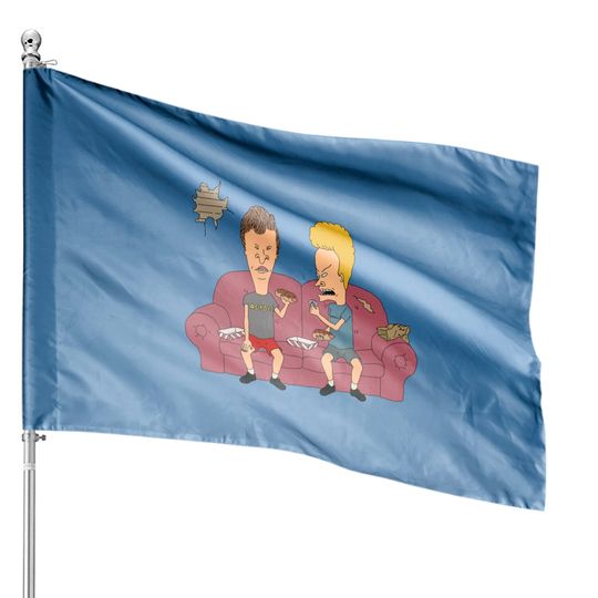 Discover Beavis and Butt-head - Beavis And Butt Head - House Flags