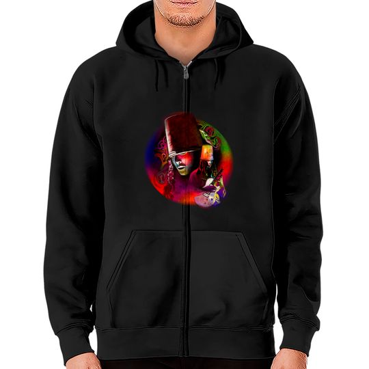 Discover Buckethead - Buckethead - Zip Hoodies