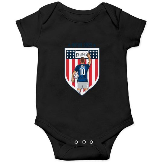 Discover USA world cup 2022 Onesies,USMNT Believe Ted Lasso Qatar 2022 USA Soccer Onesies