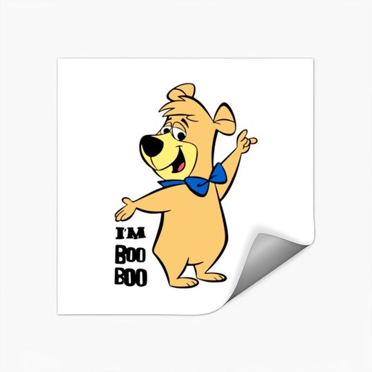 Discover Bobo Bear Yogi Bear Stickers