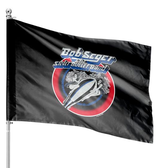 Discover Vintage 1980 Bob Seger & The Silver Bullet Band House Flags