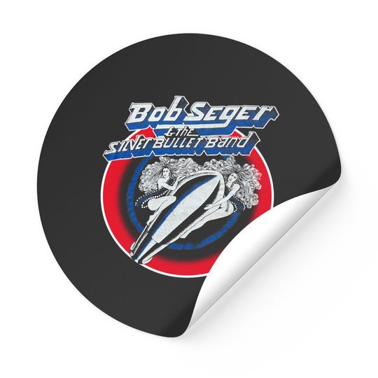 Discover Vintage 1980 Bob Seger & The Silver Bullet Band Stickers