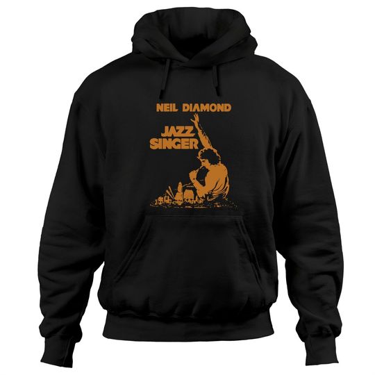 Discover Neil Diamond Jazz Singer Vintage Hoodie