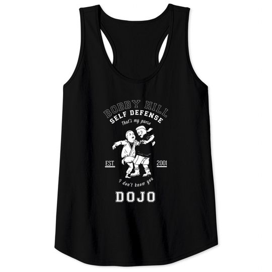 Discover BOBBY HILL SELF DEFENSE DOJO Tank Tops