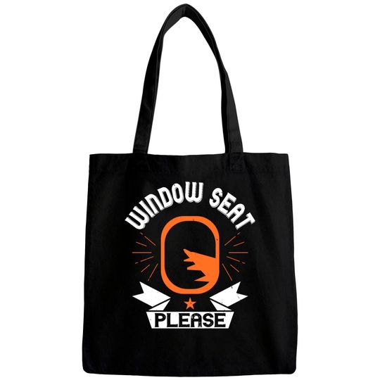 Discover Funny Bags Window Seat Please Bags