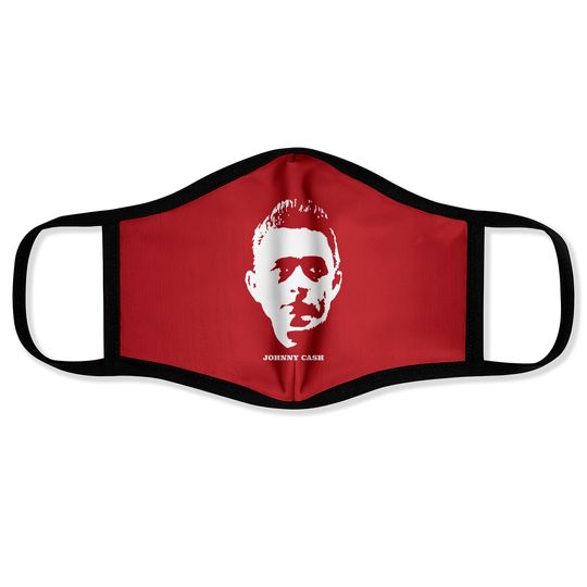 Discover Johnny Cash - Johnny Cash - Face Masks