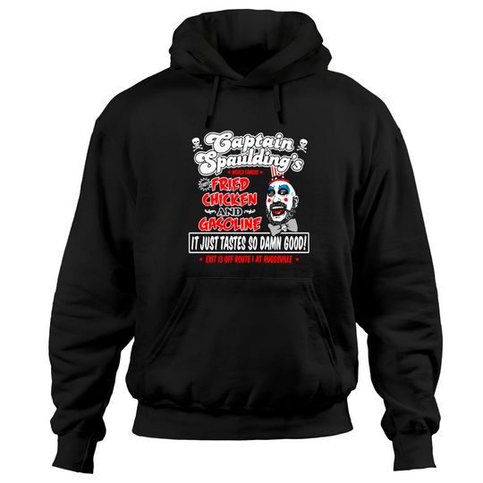 Discover Captain Spaulding Fried Chicken and Gasoline - Mashup - Hoodies