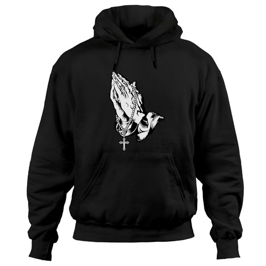 Discover praying hands Hoodies