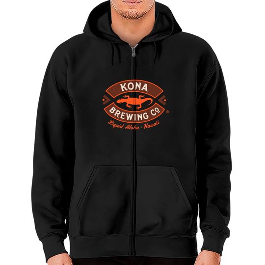 Discover Kona Brewing Zip Hoodies