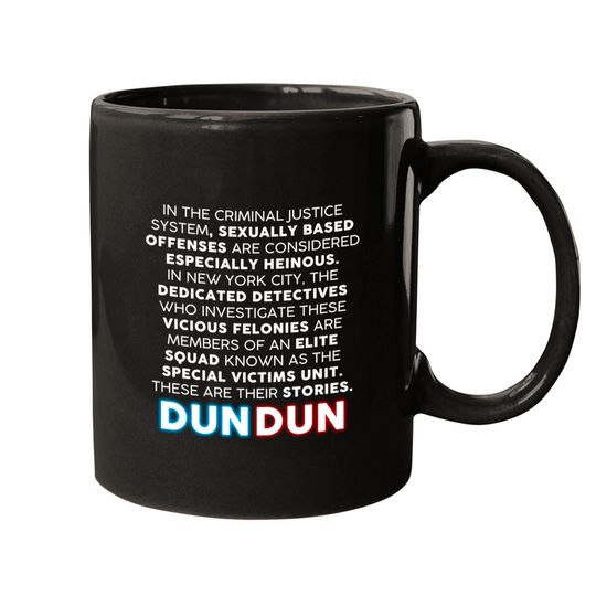 Discover Law and Order: SVU opening monologue - Law And Order Svu - Mugs