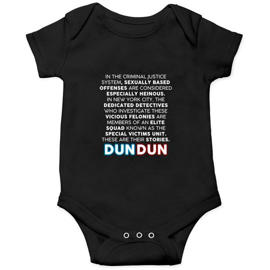 Discover Law and Order: SVU opening monologue - Law And Order Svu - Onesies