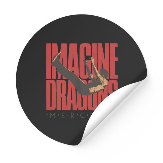 Discover Imagine Dragons Mercury Tour 2022 Sticker, Mercury Tour 2022 Sticker, Imagine Dragons Band Stickers