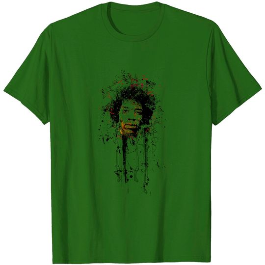 Discover Jimi Hendrix Abstract T Shirt