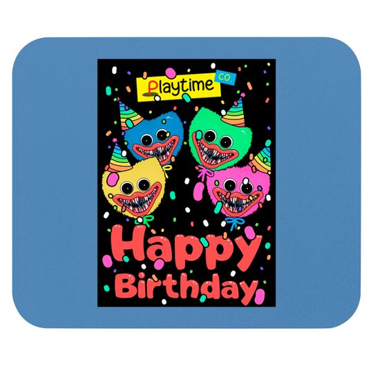 Discover Poppy Playtime Huggy Wuggy Playtime co Birthday Card Classic Mouse Pads