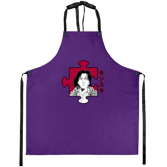 Discover Monster Urasawa - Monster Anime - Aprons