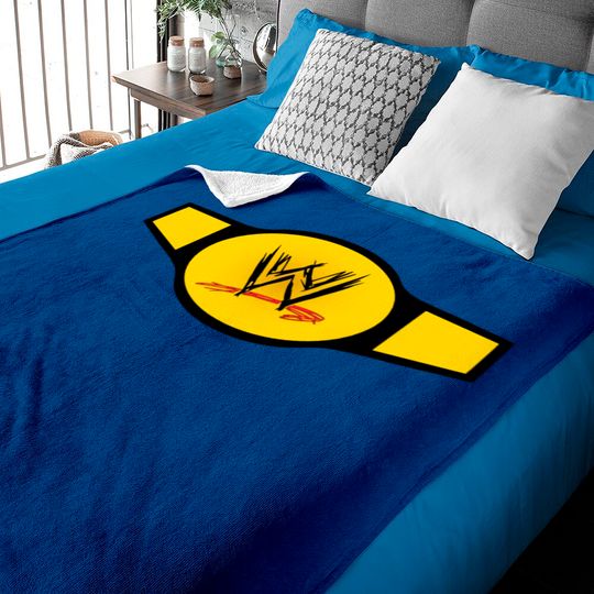 Discover wrestling belt Baby Blankets