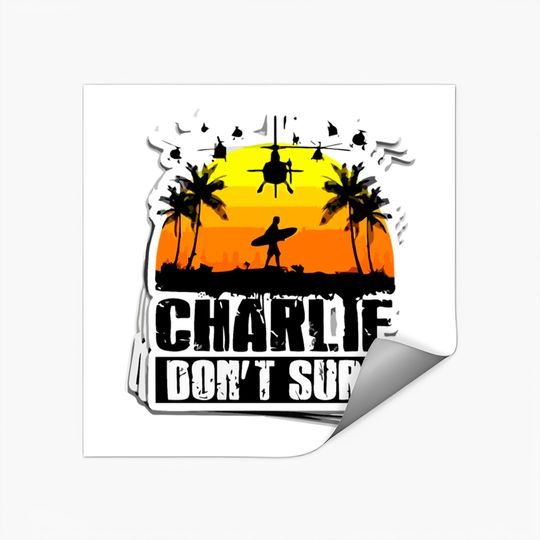 Discover Charlie Don t Surf Stickers