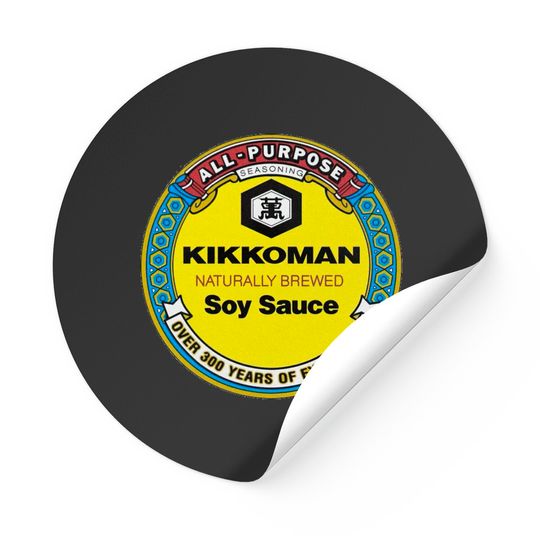 Discover Kikkoman Soy Sauce Stickers