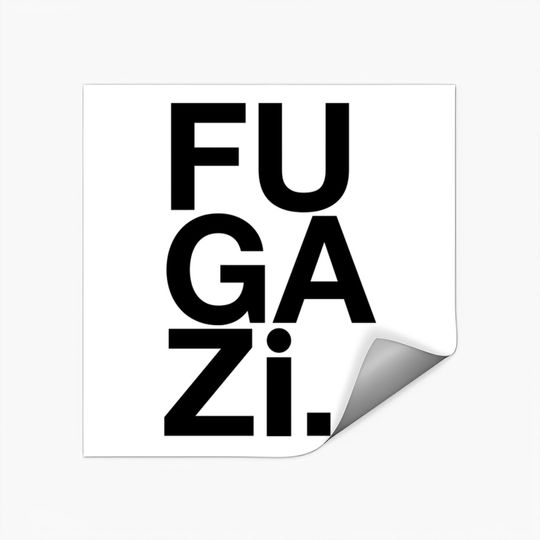 Discover FUGAZI Stickers