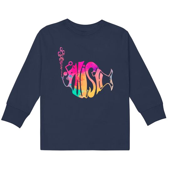 Discover Phish Rainbow --  Kids Long Sleeve T-Shirts