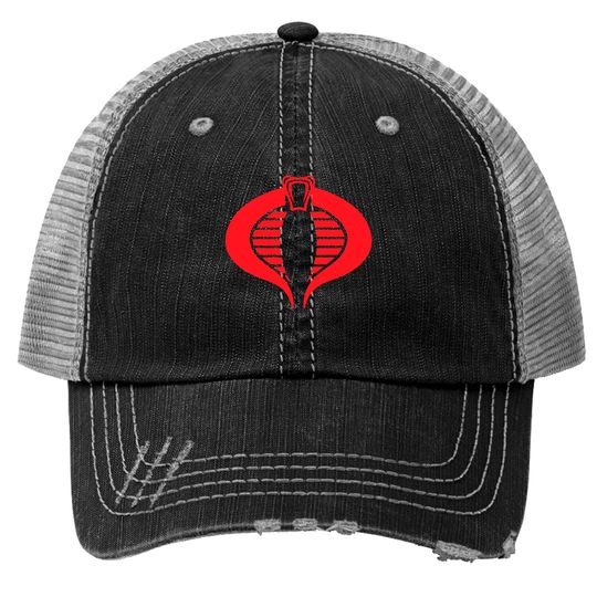 Discover Cobra GI Joe Print Trucker Hats