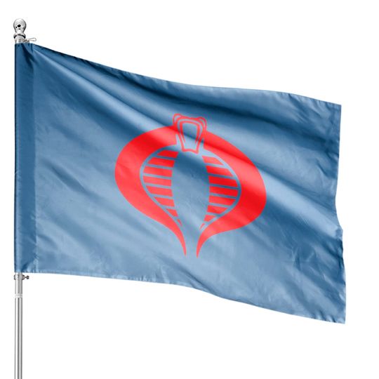 Discover Cobra GI Joe House Flags