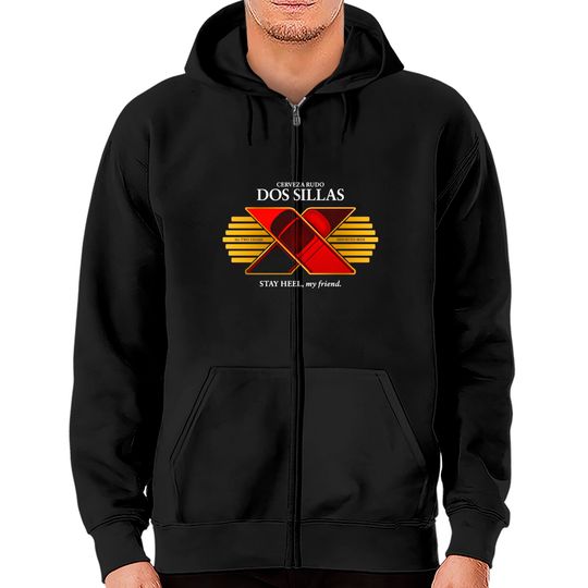 Discover Two chairs - RUDA beer - Dos Equis - Zip Hoodies