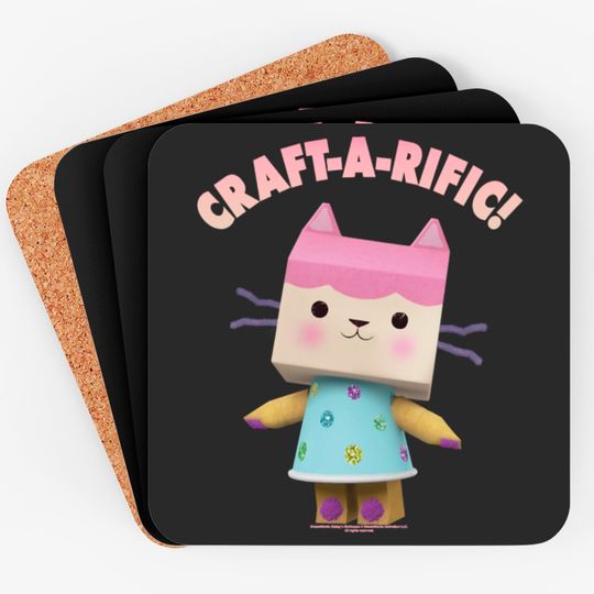 Discover Gabby's Dollhouse Baby Box Craft A Rific V2 Coasters
