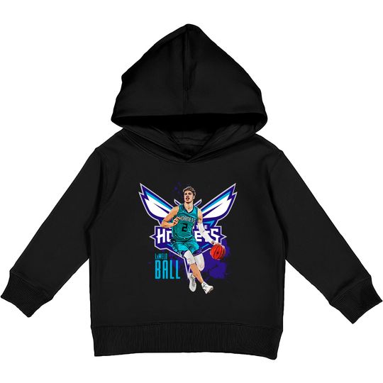 Discover LaMelo Ball Charlotte Hornets Kids Pullover Hoodie