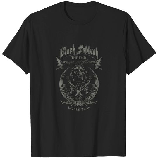 Discover Black Sabbath Ozzy Osbourne The End World Tour Tee T-Shirt