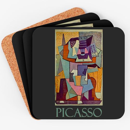 Discover The Table (1919) by Pablo Picasso - Picasso Paintings - Coasters